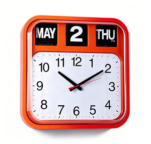 <span class=keywords><strong>Horloge</strong></span> murale calendrier à feuillets mobiles - Product Image 3