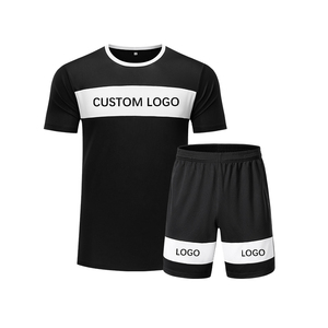 Ensemble pour hommes avec Short et <span class=keywords><strong>t</strong></span>-<span class=keywords><strong>shirt</strong></span>, survêtement de Sport deux pièces, personnalisé, court, é<span class=keywords><strong>t</strong></span>é, <span class=keywords><strong>2020</strong></span> - Product Image 3