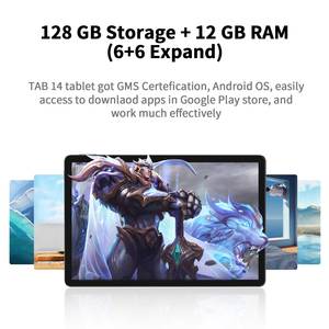 Mới Cao hơn 11 Inch 5G Wifi Máy Tính Bảng <span class=keywords><strong>Android</strong></span> 13 Octa Lõi RAM 12GB Rom 128GB Máy Tính Bảng PC 2K FHD Siêu Màn Hình Lớn Máy Tính Bảng <span class=keywords><strong>Android</strong></span> - Product Image 3