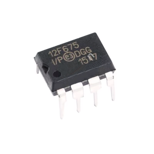 Nuevo Microcontrolador IC PIC12F675, Circuito Integrado MCU PIC12F675-I/P, Chip DIP-8, Microprocesadores y Procesadores FPGA - Product Image 1