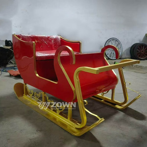 Trineo Navideño de Madera Vintage Hecho a Mano de Alta Calidad, Diseño Moderno, Decoración de Mesa en Oferta - Product Image 3