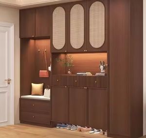 Mueble de Entrada Moderno y Lujoso para el Hogar, Mueble de Almacenamiento de Gran Capacidad, Mueble de Pasillo, Zapatero - Product Image 6