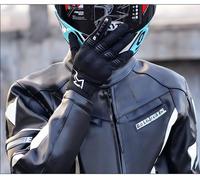 Gants de cyclisme respirants unisexes pour l'été, gants de protection en polyester pour la sécurité à moto, pour la course hors route, les VTT
