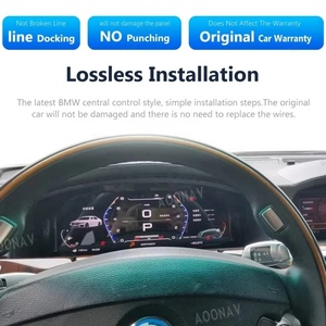 Car LCD Digital for BMW 7series E65 E66 2001-2008 Original LCD <b>Stereo</b> Virtual Speedometers Dashboard Player Android RHD LHD - Product Image 6