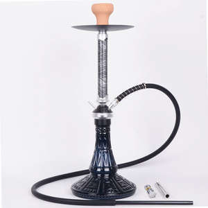 Kit de fumar hookah al por mayor de aluminio ecológico y duradero de 62 cm, hookah portátil de alta calidad - Product Image 2