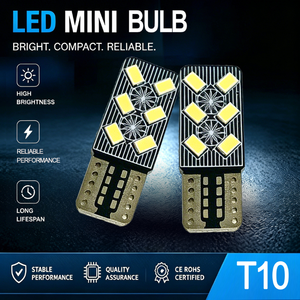 <span class=keywords><strong>Bombilla</strong></span> LED T10 para Interior de Coche, CANBUS Súper Brillante, 5730SMD, 2 Leds, DC12V, 7000-8000K, Aluminio, Universal para Coche - Product Image 5