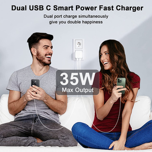 QC3.0ชา<span class=keywords><strong>ร์</strong></span>จเร็วชนิด C พอ<span class=keywords><strong>ร์</strong></span>ต35W แบบพกพาคู่ใช้ได้กับ iPhone 17/15/14/13 - Product Image 3