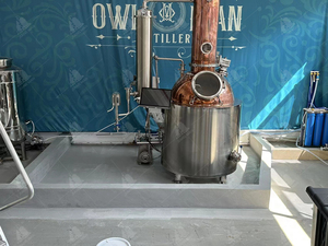 Máquina para hacer alcohol Placas de burbujas de cobre Equipo de destilación Destilador de Ginebra de <span class=keywords><strong>whisky</strong></span> - Product Image 4