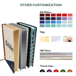 Meilleur prix pour l'impression de livres religieux, personnalisation du logo, impression de la Sainte Bible, vente directe d'usine, Bible chrétienne - Product Image 4