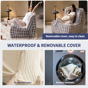 Sofá Cama Modular de Espuma 28D, Personalizable, Compresión al Vacío, Sin Estructura, para Sala de Estar, MOQ100 - Product Image 5