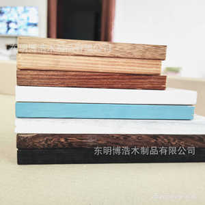 Tablas de Madera Maciza Carbonizada de Paulownia, Estándar E1 de Formaldehído, Estilo Europeo, Duraderas para Estantes de Almacenamiento - Product Image 3