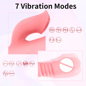 USB Rechargeable Multi-Function Women's Sex Machine G-Spot <b>Vibrator</b> Heated Stretchable Dildo Clit Rotate Stroke Clit Rotate - Product Image 5