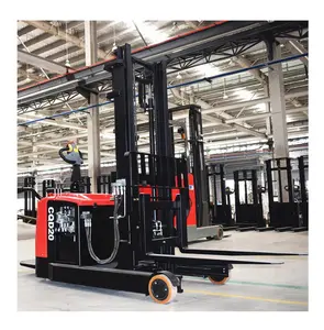 SAFER High quality telehandler China all electric walking reach pallet truck stacker price automatic transmission forklift