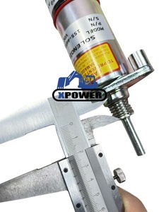 โซลินอยด์หยุดการทำงาน XPower รุ่นใหม่ 24V 155-4653 สำหรับรถขุดตีนตะขาบ E330B/E330C/E330 973C 3304/3306/3406 ซีรีส์ - Product Image 4