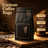 Sachet Doypack Durable de Qualité Alimentaire pour Café et Jus, avec Fermeture Éclair, Anti-Humidité, pour Importateurs et Grossistes