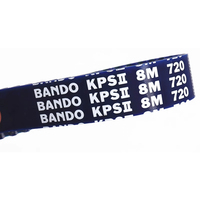 JAPON BANDO marque KPS II PU Courroie de distribution Courroie synchrone 8M 14M