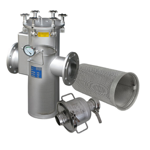 60 Mikron <span class=keywords><strong>T</strong></span> Tipi Paslanmaz Çelik 304/316 Yüksek Debili Sepet Süzgeç Filtre Gövdesi Sıvı Gaz Filtrasyonu için ISO9001 - Product Image 6