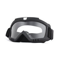 2025 rétro lunettes de moto tout-terrain coupe-vent et respirant casque lunettes lunettes de sport tactiques