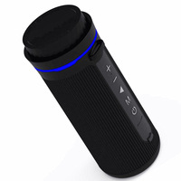 Haut-parleur portable sans fil haut de gamme RGB Mini 5.3 avec caisson de basses, sortie 20W, contrôle tactile, batterie, plastique, utilisation en extérieur, voitures, téléphones