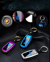 Briquet Électrique Multifonction Moderne en Métal avec Déverrouillage par Empreinte Digitale, Écran LED et Port USB, Idéal pour Cigarettes