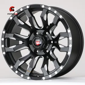 17 Inch 18 Inch 20 Inch 6*139.7 5*150 Newdesign 4*4 Off-Road Bánh Xe Hợp Kim Cho Pickup Truck Fj Cruizer Prado Pajero Xe Tăng