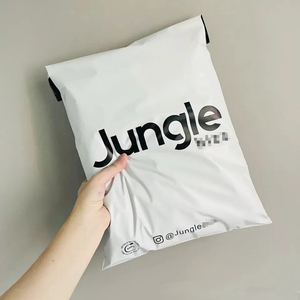 Eco Biodegradable Polyethylene Shipping Bag Bright <b>White</b> Thick Custom Print Logistics Courier <b>Envelope</b> Bag - Product Image 1