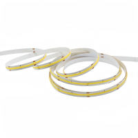 Lampu Strip LED COB 320leds/m 24V CRI 90RA IP20 3000K 4000K 6500K Lebar 8mm untuk Desain Pencahayaan Hotel, Kantor, dan Rumah