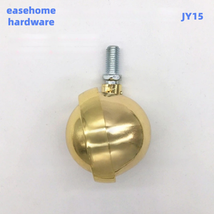 2,5-Zoll-Möbelrollen aus Messing, Drehbare Stuhlrollen mit 40kg Tragfähigkeit, Rostfrei und Korrosionsbeständig - Product Image 2