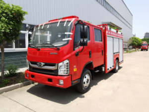 รถดับเพลิง6000L 4X2กลางรถดับเพลิงยานพาหนะดับเพลิงใหม่ - Product Image 2