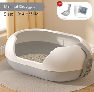 Nouvelle <span class=keywords><strong>litière</strong></span> pour <span class=keywords><strong>chat</strong></span> durable semi-fermée en forme de capsule avec accessoires - Product Image 4