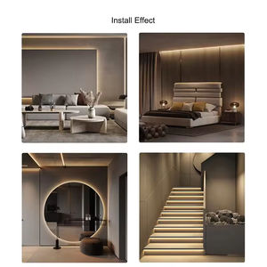 Bande LED COB 12V 24V cinq-en-un, bande lumineuse LED COB RVB rouge CCT, bande LED COB 12V 3000K 2700K-6000K - Product Image 6