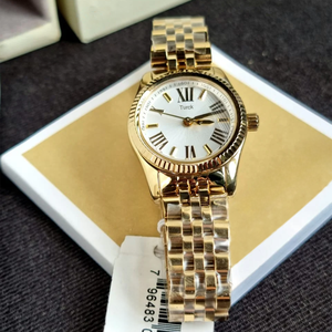 <span class=keywords><strong>Orologio</strong></span> da <span class=keywords><strong>Donna</strong></span> MK3229 con Quadrante <span class=keywords><strong>Bianco</strong></span>, Cinturino in Acciaio Inox, Lussuoso, Semplice, alla Moda, al Quarzo, con Diamanti, Impermeabile 50m, Cronografo - Product Image 2