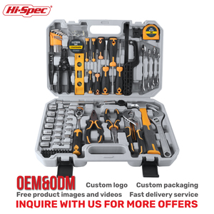 Juego de Herramientas de Reparación de Automóviles Multifuncional Hi-Spec de 139 Piezas, Acero con Alto Contenido de Carbono, Herramientas Manuales Básicas para el Hogar, Estuche Rígido, OEM - Product Image 2