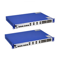 Commutateur Ethernet industriel géré GRS105-24TX/6SFP-2HV-3AUR avec routage de couche 3 pour les réseaux d'automatisation industrielle