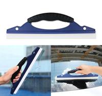 Raclette en silicone souple pratique anti-rayures lame de séchage d'essuie-glace de fenêtre à eau outils d'emballage de voiture personnalisables grattoir de film de grattage OEM