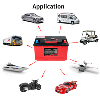 Harga Baterai Mobil Lithium Ion 12V Universal Start-Stop Auto 40Ah 12V LiFePO Baterai Litium Besi Fosfat
