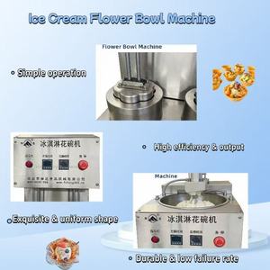 Machine <span class=keywords><strong>semi</strong></span>-automatique professionnelle pour la fabrication de cornets de crème glacée en forme de bol profond, production Malaisie - Product Image 3