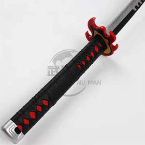 Spada in Legno Nichirin di <span class=keywords><strong>Tanjiro</strong></span> <span class=keywords><strong>Kamado</strong></span>, Replica Sicura per Cosplay Anime, Ideale per Convention e Collezionismo - Product Image 5