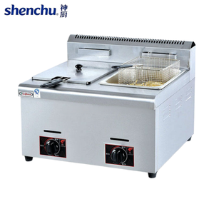 Friggitrice a Gas da Tavolo a Cestello Singolo in Acciaio Inossidabile con Controllo Preciso della Temperatura SIT, 14L, Garanzia 1 Anno per Cottura Rapida - Product Image 3