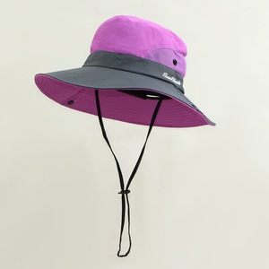 Sombrero de Pescador con Protección Solar, Color Rosa, Transpirable, Protección UV, para Viajes y Pesca al Aire Libre - Product Image 3