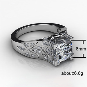 Anello Traforato Audace per Uomo e Donna, Tono Argento, Accessorio Moda per Matrimonio, Regalo - Product Image 5
