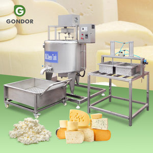 Mini presse à fromage pour la production de mozzarella de chèvre, ligne de production de fromage, machine de fabrication de fromage - Product Image 1