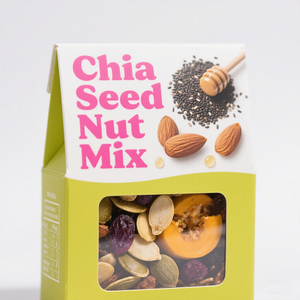 Snacks de Proteína Vegana con Chía y Mezcla de Nueces, Caja de Cartón Reciclable, Biodegradable y Ecológica con Logotipo Personalizado Disponible - Product Image 3