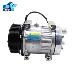 Compresor de Aire Acondicionado para Auto 85100866, 12V, para Ford F650 2004 5.9L 6.0L 2005-2013, Bomba de Compresor de Aire Acondicionado 12V 8PK - Product Image 2