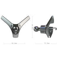 Support de téléphone de voiture en gros, support de téléphone portable ultra-stable, clip de ventilation puissant, support magnétique pour téléphone de voiture, support de téléphone portable