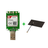 A7676E USB Dongle SICMOM 4G LTE CAT1 Versi Global Tanpa Peralatan Nirkabel GNSS A7670E Modem Seluler Solusi IoT Dongle WiFi