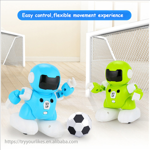 Đồ chơi điện tử thông minh điều khiển từ xa hồng ngoại EPT, trò chơi bắn bóng đá robot 2 người chơi, quà Giáng sinh 2025, có đèn & nhạc - Product Image 3