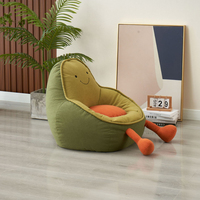 Fauteuil pouf moderne et mignon pour enfants - Chaise de relaxation pour chambre à coucher, salon ou appartement