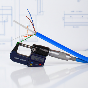 Câble réseau intérieur Cat6 CCA UTP à conducteur en cuivre massif, prix usine, 1000 pieds en vrac, bande passante 550 MHz - Product Image 6