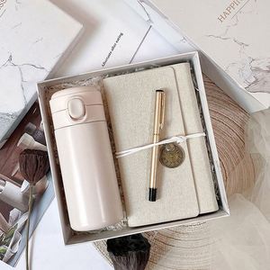 New Customized Promotional Business Bank Note Leatherette Journal Leather Diary Notebook and Pen <b>Gift</b> Corporate <b>Gifts</b> Set - Product Image 2